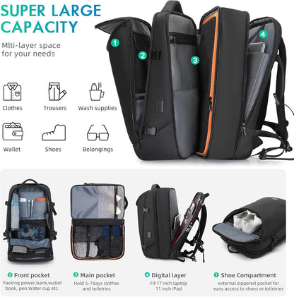 The Executive 50L Expandable Carry-On