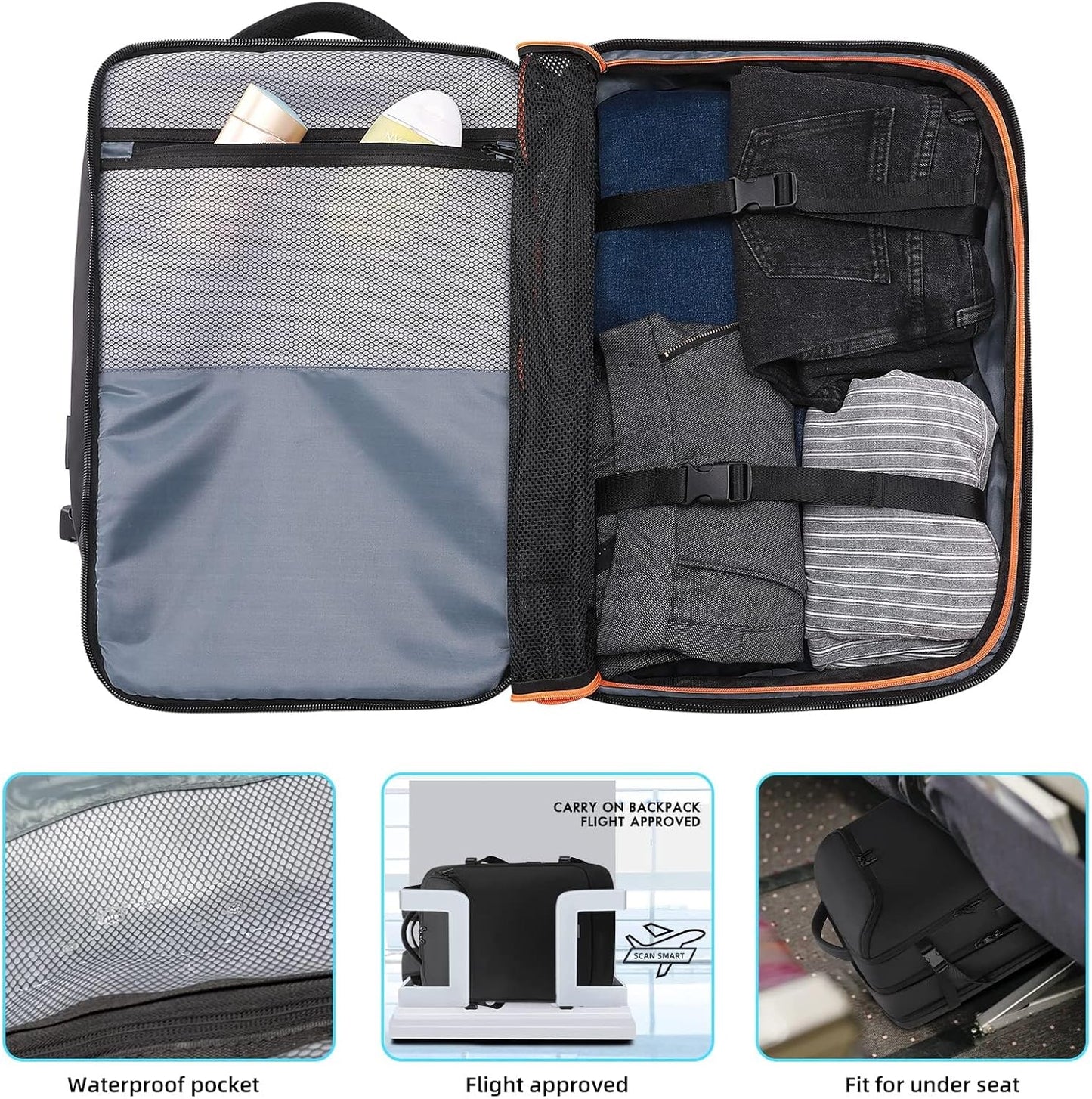 The Executive 50L Expandable Carry-On